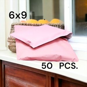 50 6X9 Poly Mailers Pale Pink Shipping Envelopes PRICE IS FIRM
